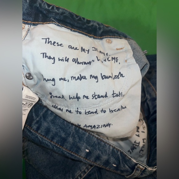 Boden Blue Boyfriend Denim Jeans size 10R - Picture 7 of 9